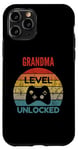 iPhone 11 Pro Grandma Level Unlocked - Gamer Gift For New Grandma Case