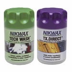 Nikwax Tech Wash/Tx Direct Wash-In Twin Pack Mini