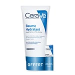 CeraVa Baume Hydratant + Crème Hydratante Visage pour les peaux sèches à très sèches 177 ml baume