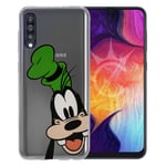Goofy #1 Disney cover for Samsung Galaxy A50 - Transparent