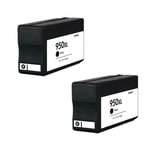 Superb Choice - HP Officejet Pro 8100 8610 8615 Compatible Cartouches d'encre(pack of 2 Noir)
