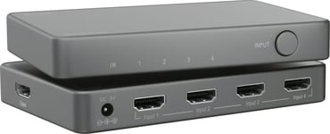 Marmitek Connect 740 - HDMI-switch 8K 60Hz - 4K 120Hz - HDMI 2.1 - 4 tum / 1 enhet