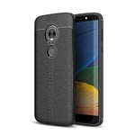 Motorola Moto G7/G7 Plus Leather Texture Case Black