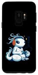 Coque pour Galaxy S9 Gamer Axolotl - Mignons jeux vidéo sur ordinateur