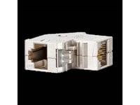 Bachmann 918.032, Vinklad, Grå, Rj-45, Rj-45, Honkoppling, Honkoppling