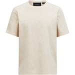 Peak Performance Mens Original Small Logo Tee (Beige (SAND FOG) X-large)