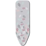 Minky Extra Wide Elasticated Large Ironing Board Cover, Grey, 122 x 43cm