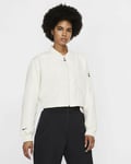 Wmns Nike Tech Pack NSW Quilted Jacket Sz S Pale Ivory/Black BV2947 110