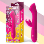 Goodies Cotton G-Spot Rabbit Vibrator