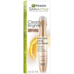 Garnier SkinActive Clearly Brighter Sheer Tinted Eye Roller, Light/Medium, 0.5 