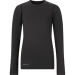 On Endurance Power LS Winter Tee Unisex Svart - Långärmad Tröja för Kallväder, Stl. 10, Perfekt för Löpning och Träning
