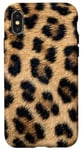 Coque pour iPhone X/XS Motif peau de léopard