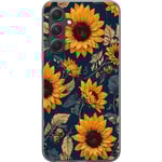 Samsung Galaxy S24 FE Transparent Mobilskal Solrosor