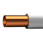 Cupori 140 Kopparrör plastisolerat, 22 x 1,0 mm, 25 m ring