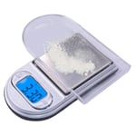 HIGHKAS Digital Pocket Scale Portable Pocket Scale High Precision Digital Display Mini Jewelry Scale Electronic Scale Specification 200G/100G-0 01-0.01-200G 1125 (Color : 0.01200g)