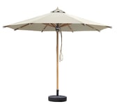 Nordic Breeze Collection - Corsica Parasoll 3m Beige/Wood