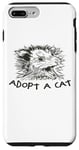 iPhone 7 Plus/8 Plus Adopt A Street Cat Funny Opossum Team Trash Animal Humor Case