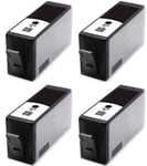 4 364XL Black Compatible Inks  For HP PHOTOSMART  B110  B210 C309 5510 5515 6510