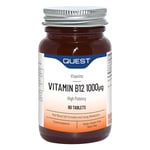 Quest Vitamin B12 - 60 x 1000mcg Tablets