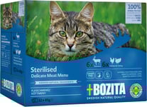 Sterilised Meat In Sauce Våtfoder För Katt 12x85g