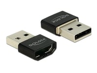 DELOCK – HDMI female to USB Type A adapter, MHL, black (65680)