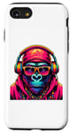iPhone SE (2020) / 7 / 8 Funny Cool Music Monkey With Sunglasses And Headphones Case