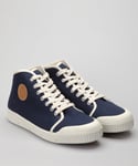 Spring Court, Classic Mid B2 Midnight Blue-Off White Twill