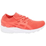Asics Gel-Kayano Trainers Knit Womens Shoes Lace Up Textile Peach H7N6N 7676 D40