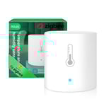 Nous E5 Capteur de température Thermomètre ZigBee Alexa, Hygromètre Smart Thermometer, Capteur de température Alexa Thermomètre Smart Home, TUYA Smart Life ZigBee2MQTT