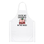 You're My Favourite Pain In The Arse Chefs Apron Valentines Birthday Son Cooking