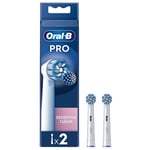 Oral-b PRO Oral-B Sensitive Clean Toothbrush Heads Replacement Pack Of 2