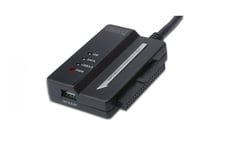 USB3.0 to SATAII + 3.5" IDE Adapter Cable Power Supply (12V/2A) included