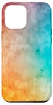 Coque pour iPhone 12 Pro Max Turquoise, orange, rouge