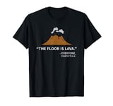 The Floor Is Lava Pompeii T-Shirt, Funny History Shirt T-Shirt