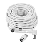 TV Extension Cable 10 m Connectors 9, 52 + Adaptor