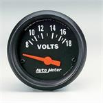 Autometer AUTO2645 voltmätare, 52mm, 8-18 V, elektrisk