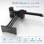 ZQALOVE Master 2 20W Desktop Laser Engraver And Cutter - Laser Engraving And Cutting Machine - Laser Printer - Laser CNC Router