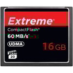 Extreme 16GB Compact Flash-minneskort 60MB/s Kamerans CF-kort