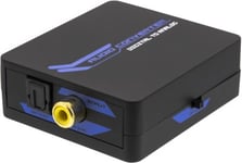 Audio Converter, ljudomvandlare från digital Toslink/Coax till analog