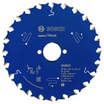 Bosch 2608644025 Circular Saw Blade, Top Precision" Exwoh 165x30mm 24, 0 V, Blue
