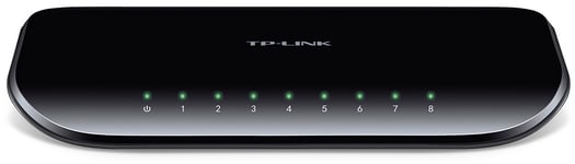 TP-Link - 8 Ports Gigabit Netværks Switch - 10/100/1000 Mbps