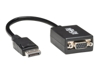 Tripp Lite 6in DisplayPort to VGA Adapter Active Converter DP to VGA M/F 6 - Bildskärmsadapter - DisplayPort (hane) till HD-15 (VGA) (hona) - 15.2 cm - svart