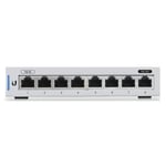 Ubiquiti Networks UniFi Switch 8 Håndtert Gigabit Ethernet (10/100/1000) Strøm over Ethernet (PoE) Grå