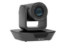 Sandberg ConfCam - Webcam - PTZ - farve - 2.1 MP - 1920 x 1080 - 1080p - motoriseret - USB 2.0 - MJPEG