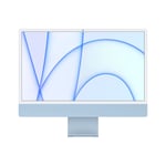 Apple iMac M 61 cm (24') 4480 x 2520 piksler 8 GB 256 SSD Alt-i-ett PC macOS Big Sur Wi-Fi 6 (802.11ax) Blå