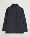 Oscar Jacobson M65 Nylon Field Jacket Navy