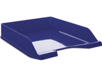 DONAU Skrivbordslåda, polystyren/PP, A4, standard, blå