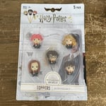 Harry Potter 5 Pack Pencil Pen Toppers