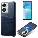 OnePlus Nord 2T skal med korthållare - Blå Blå