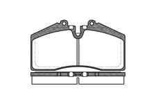 Bromsbelägg Remsa - Porsche - 944, 928, 911 964, 911 993. Audi - Rs2